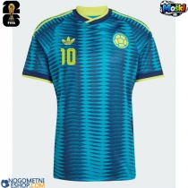Moški Nogometni dresi Kolumbija James Rodriguez #10 Gostujoči SP 2026 Kratek Rokav